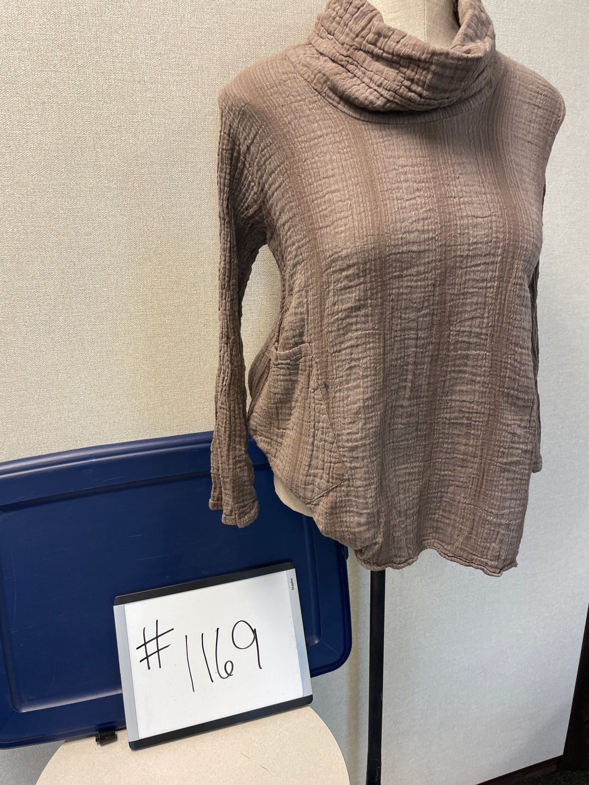 1169-Rolled Neck Top TC2