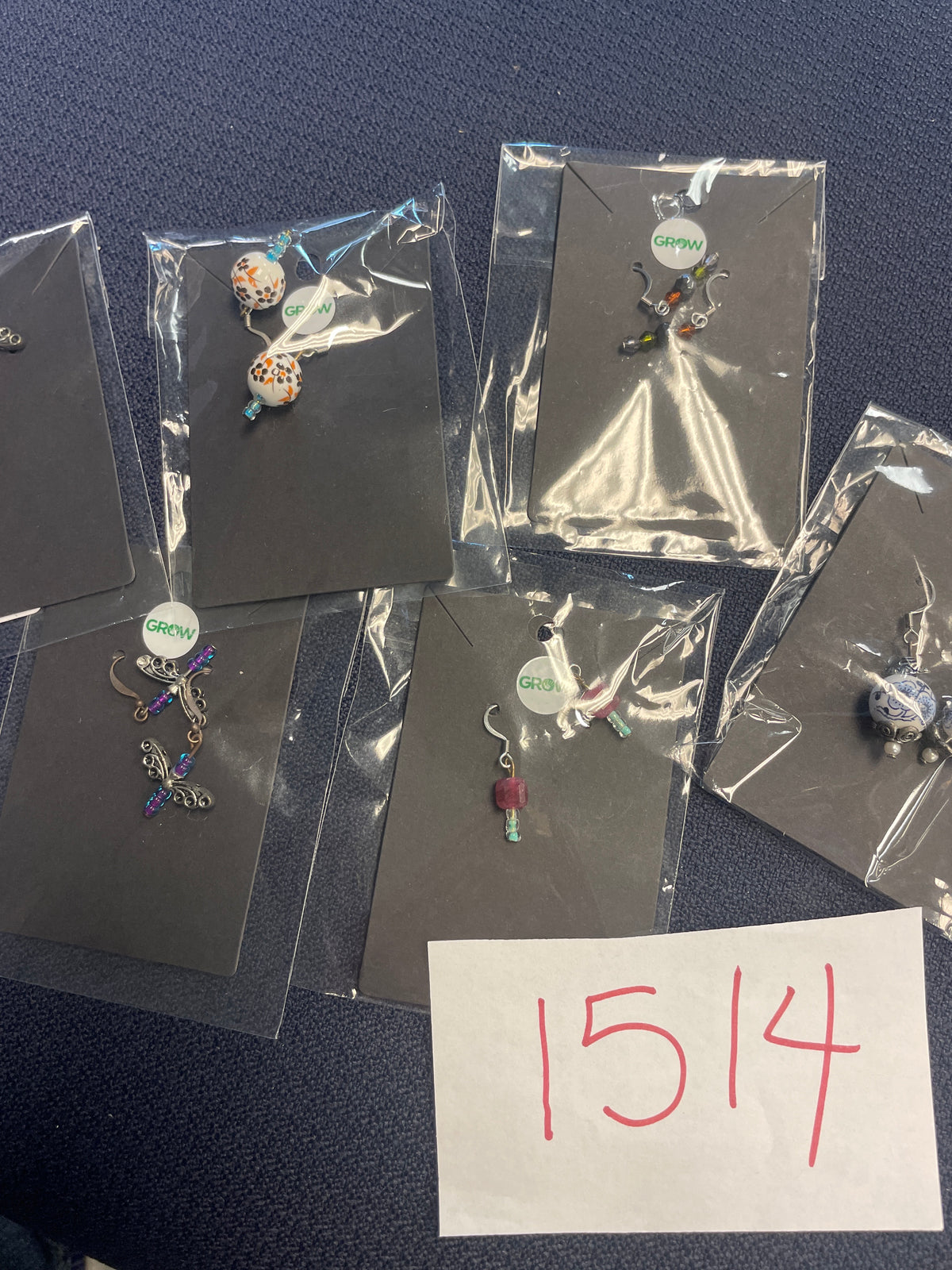 1514-Handmade Jewelry by GROW Earring