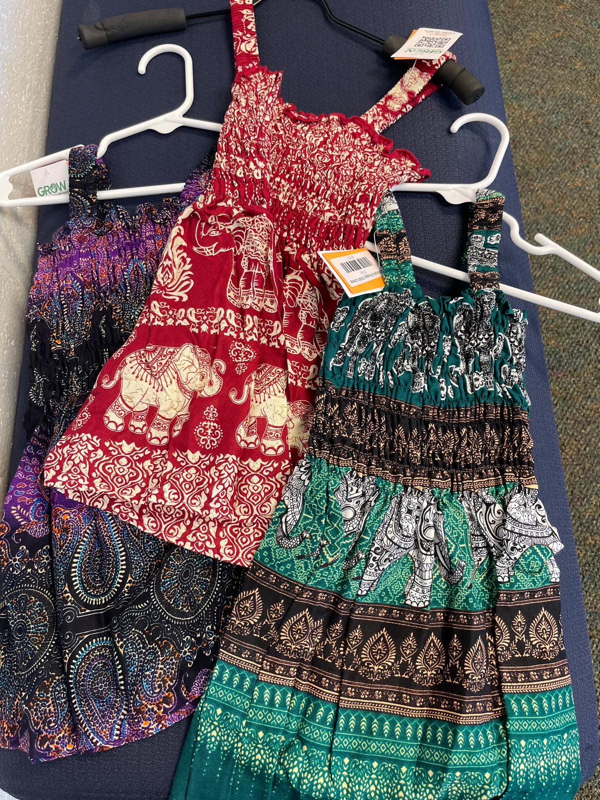 1517-Chinrada Strappy Child's Dress