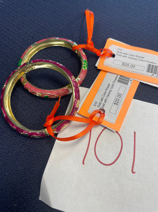 00101-Gold with Color Bracelet