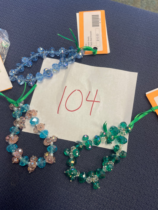 00104-Plastic Beads Bracelet