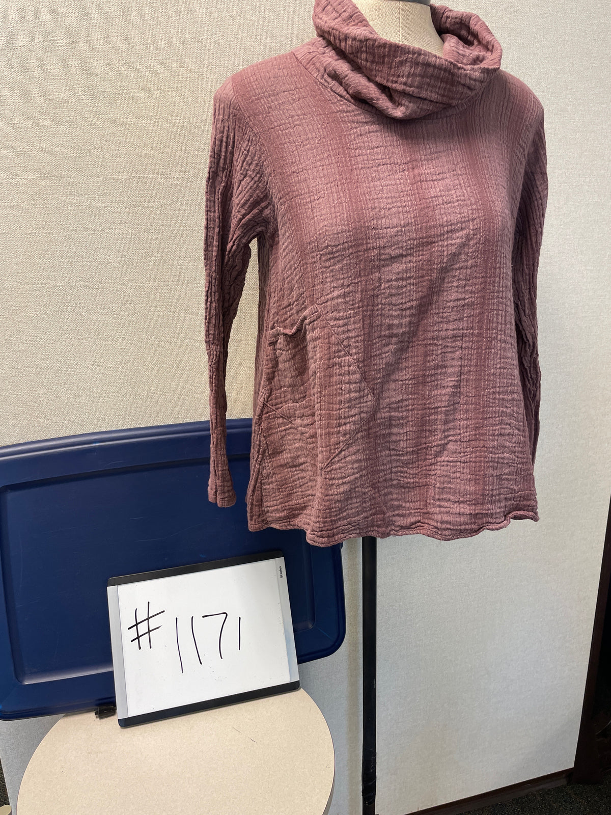1171-Rolled Neck Top TC2