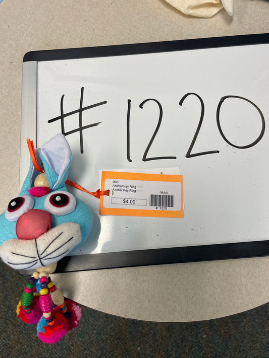 1220-Animal Key Ring rabbit