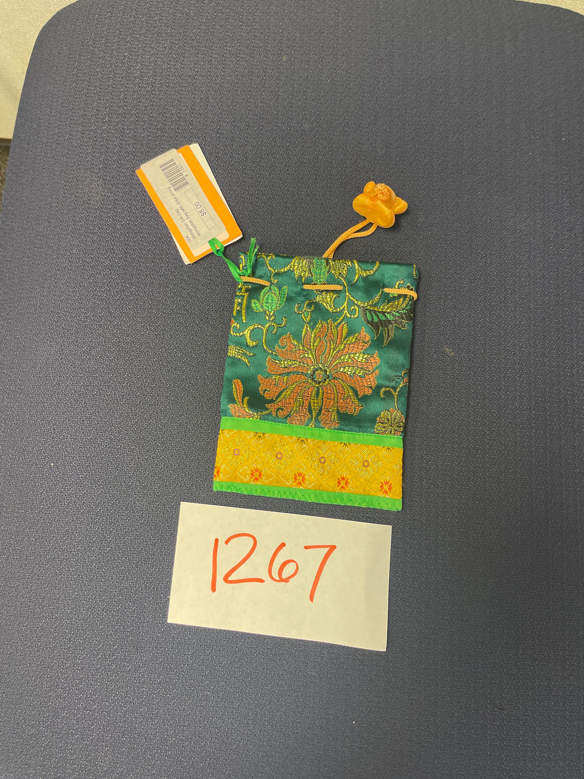1267-Mongolian Silk bag