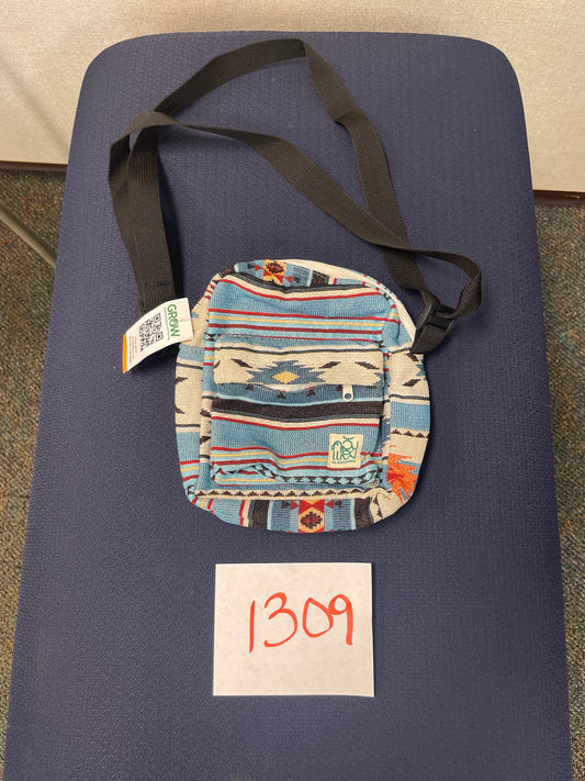 1309-Zipper bag with front zip pouch