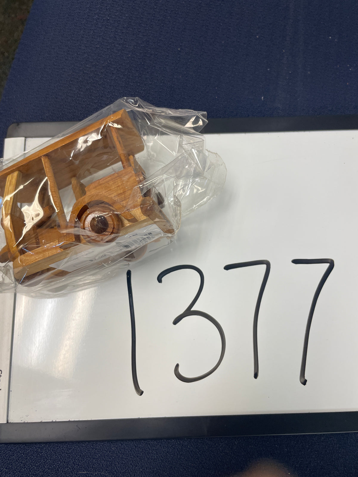 1377-Wooden Tuktuk or Car Med