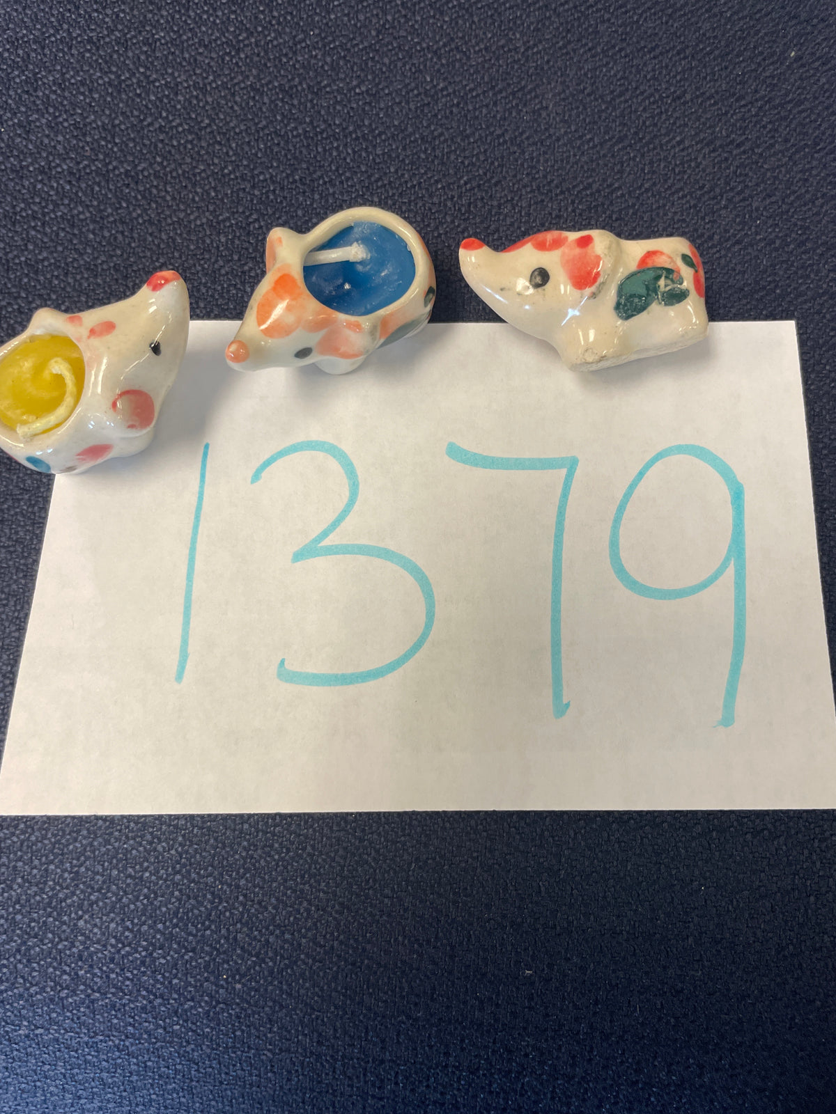 1379-Mini Elephant Candle
