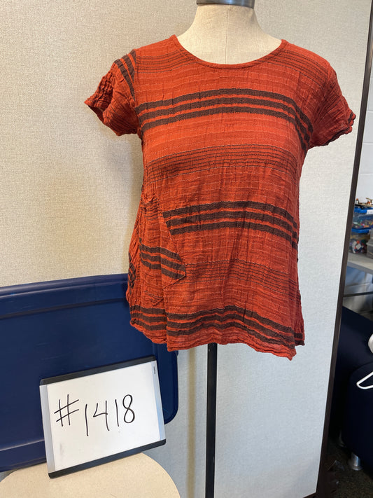 1418-Cotton Cap Sleeve rust