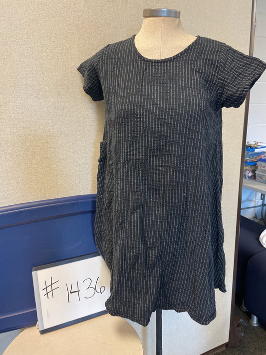 1436-Cotton Dress Short Sleeve