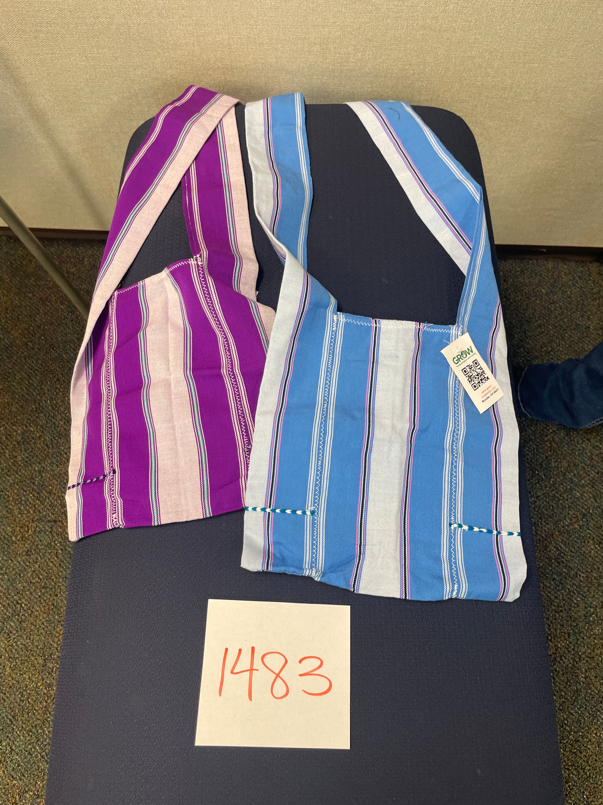 1483-GROW Hope Handmade Bag