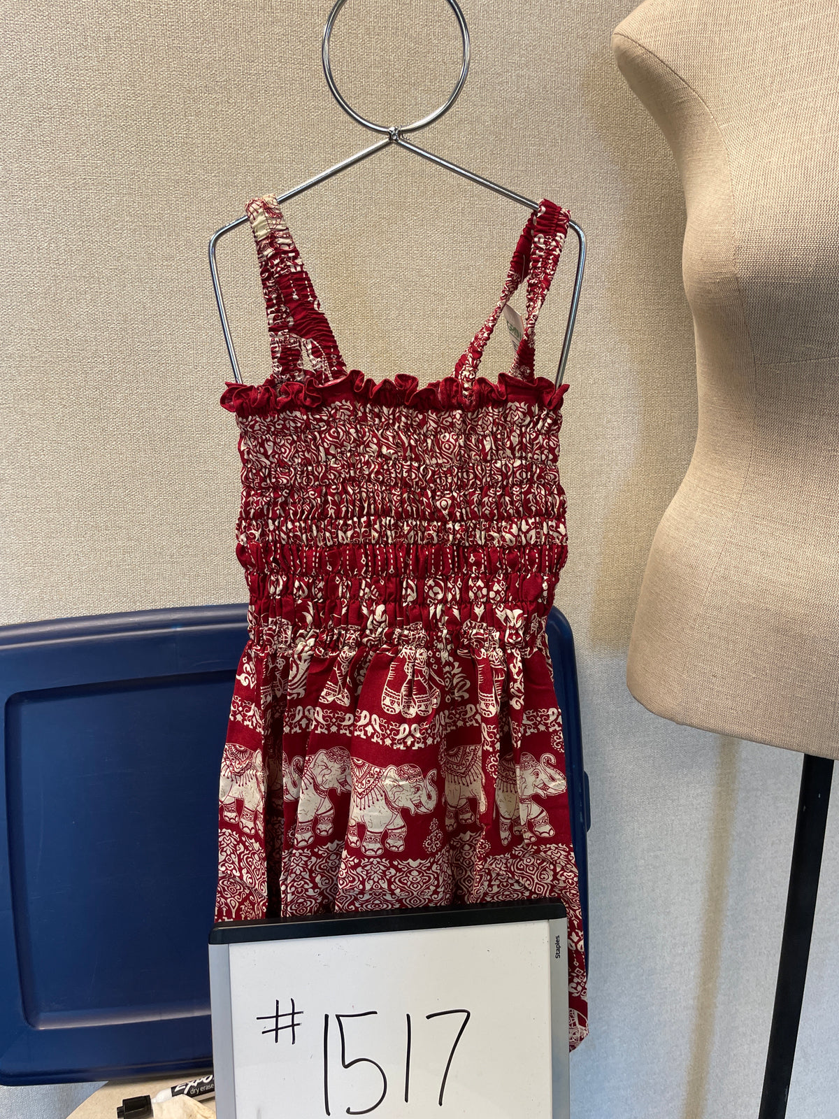 1517-Chinrada Strappy Child's Dress