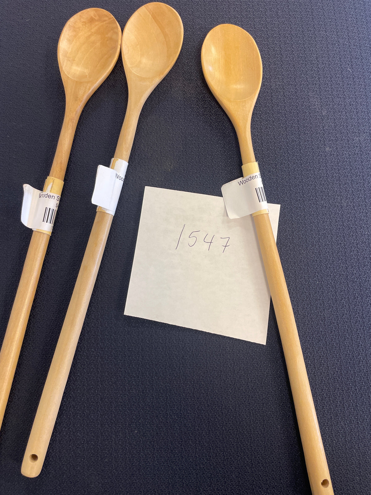 1547-Wooden Stir Spoon 13"