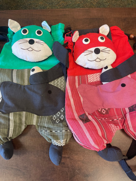 00189-Cat or Monkey Backpack