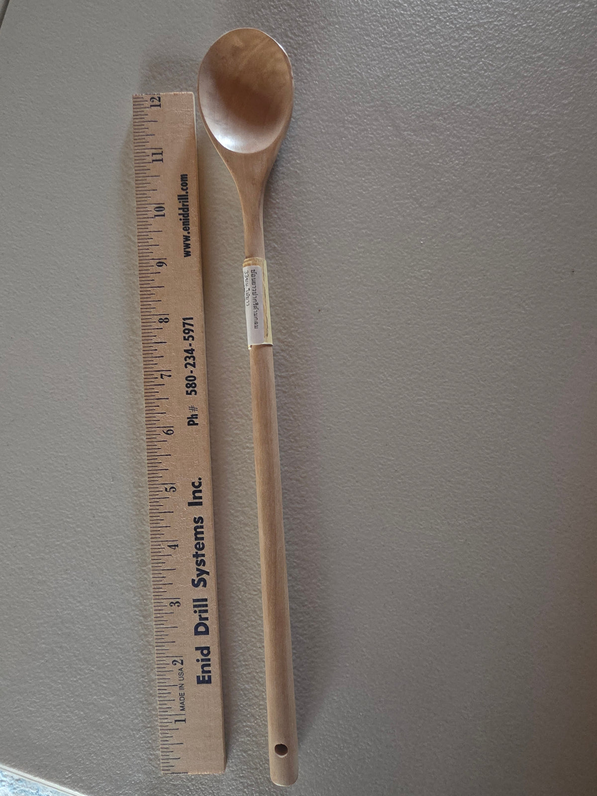 1547-Wooden Stir Spoon 13"