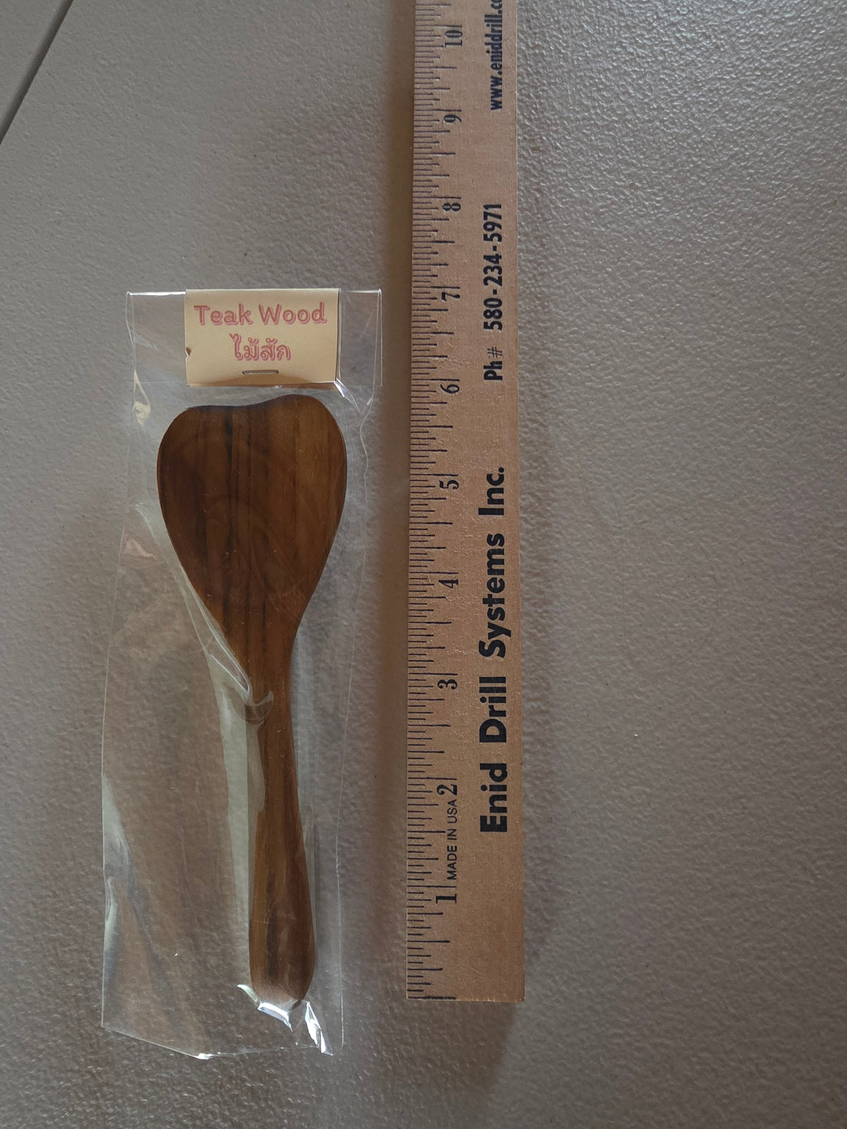 1548-Wooden Spoon Heart-Shaped 6"