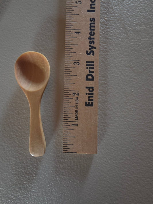 1551-Wooden Jelly Spoon 3"