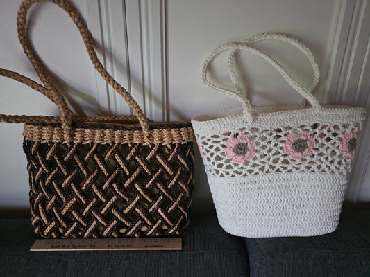 Crochet/Woven Bag large