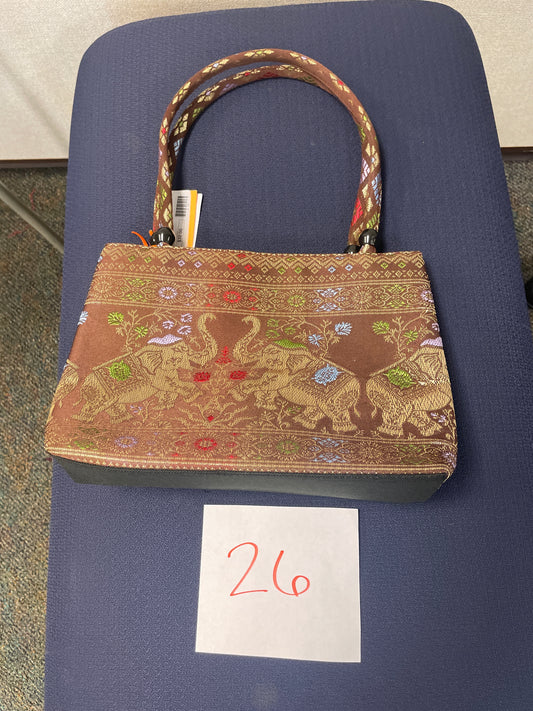 00026-Structured Handbag Med