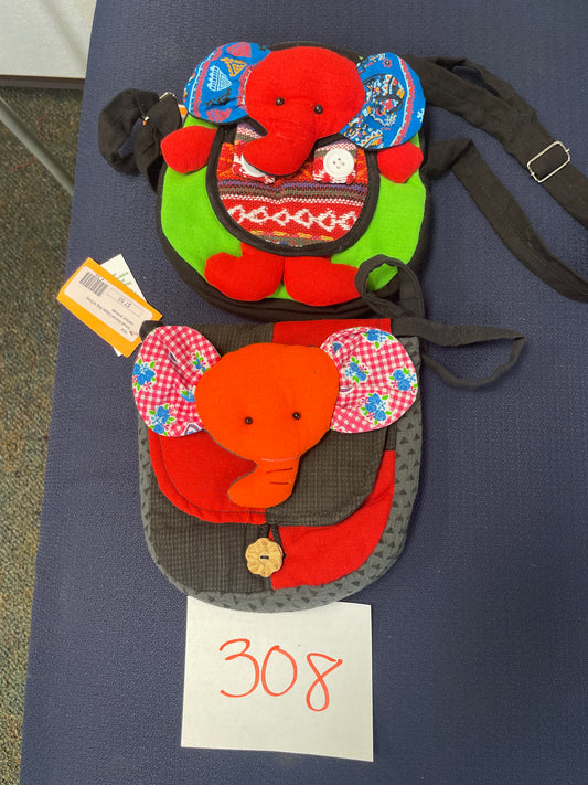 308-Small Animal Zipper Bag w/Strap
