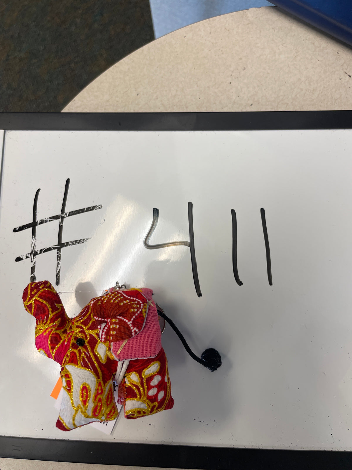 411-Key Chain Elephant