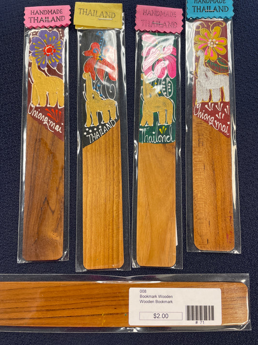 00071-Bookmark Wooden