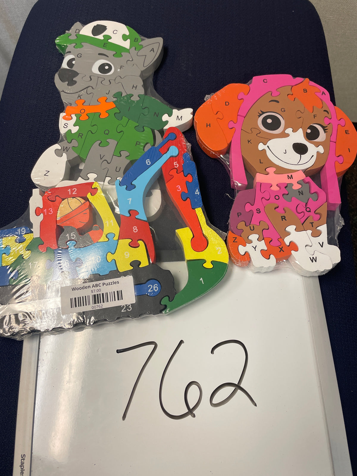 762-Wooden ABC Puzzles