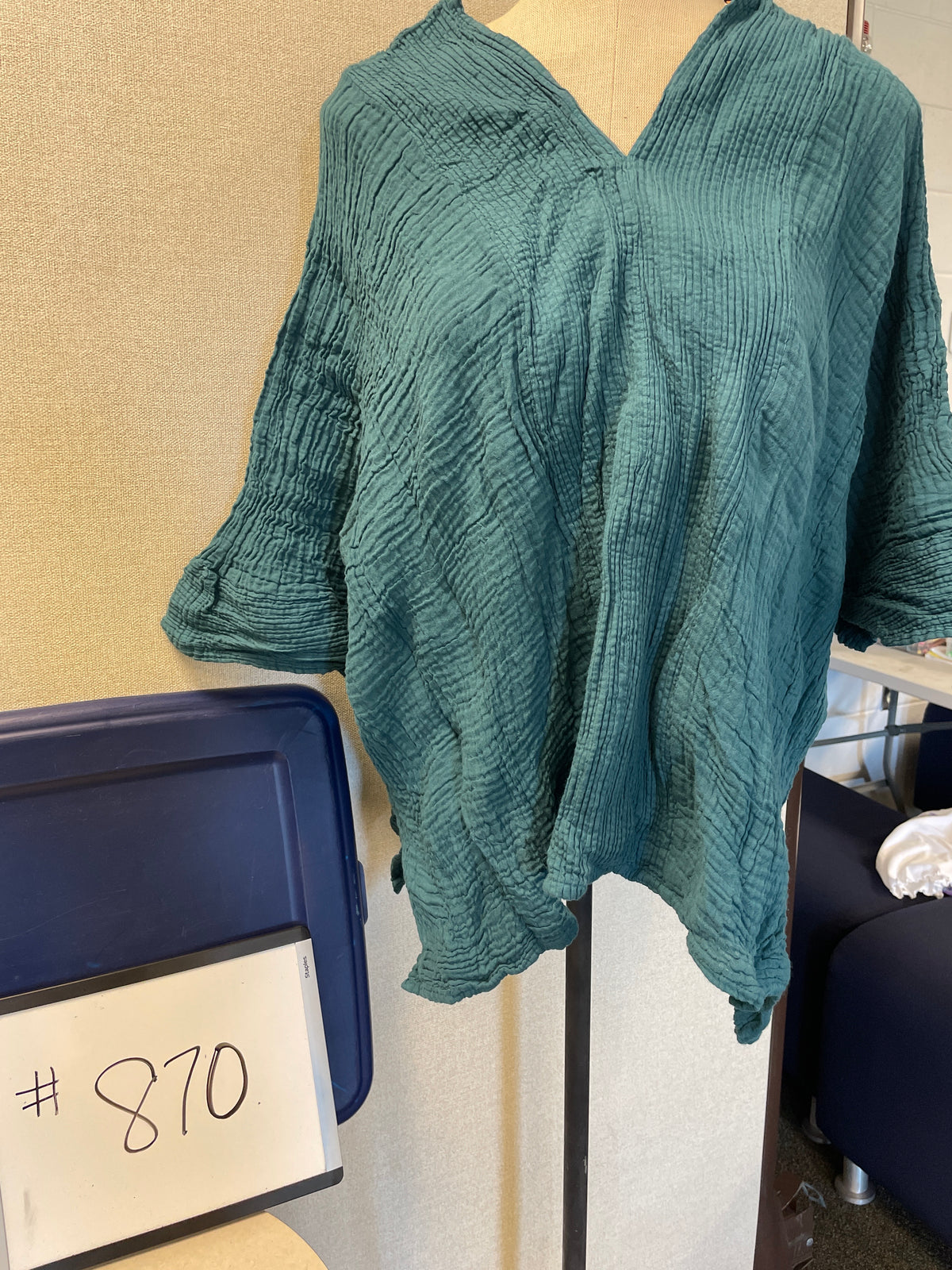 870-Tawai Cotton Oversized Tunic