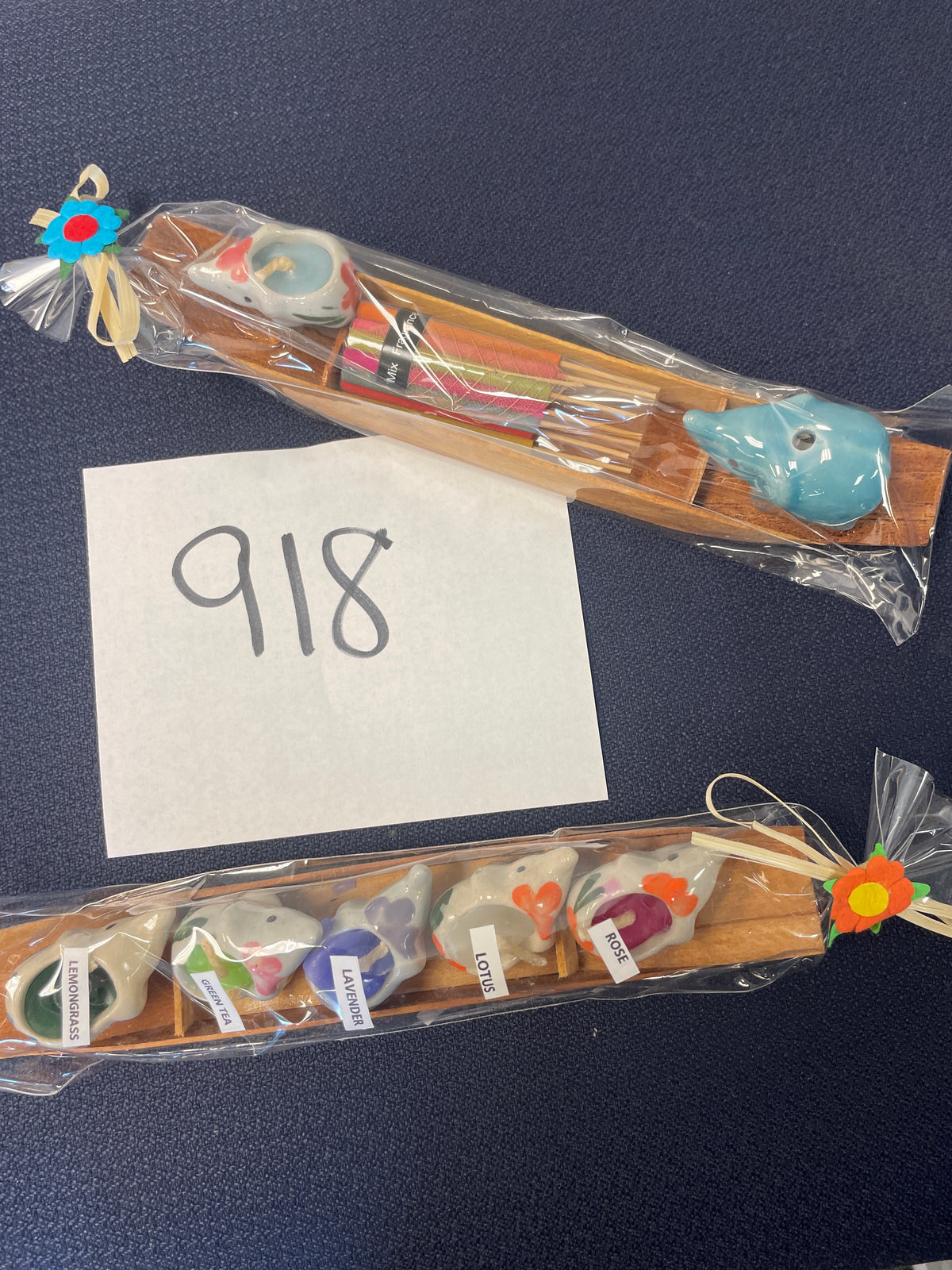 918-Candle & Incense Boat-8"