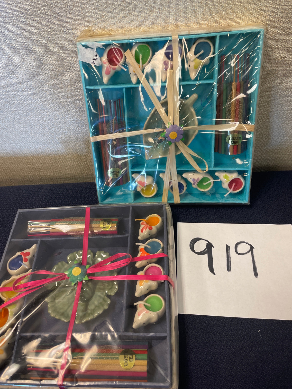 919-Candle and Incense Square Set 7x7