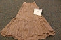 Cotton Skirt-Brown