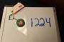 1224-Hand Painted key chain
