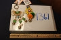 Stone or shell keychain