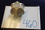 460-T-light Holder Mango wood 4.5x7x9"