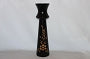 Vase Cone Shaped-dk brown