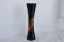 Brown, Painted, Concave Vase