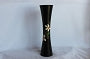 Vase Dk Brown Painted White