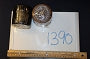 1390-Wood Box w/ elephant