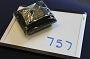 757-Wooden Box w Metal Interior 5x5